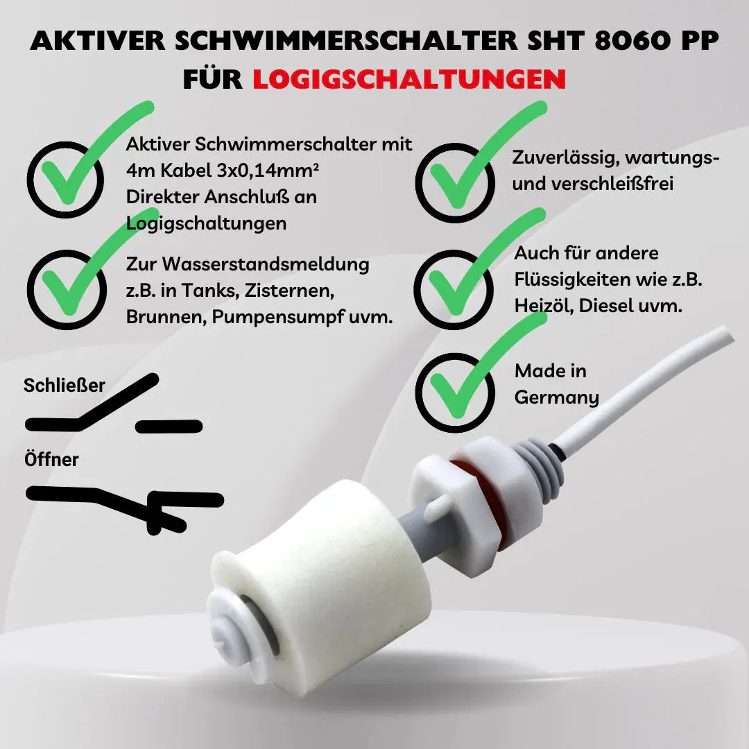 Schabus SHT 8060 actieve minivlotterschakelaar