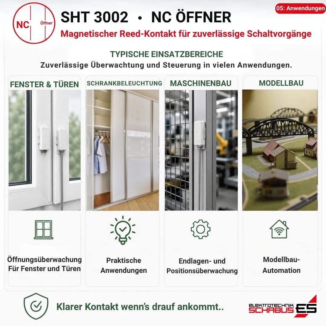 Schabus SHT 3002 reedcontactschakelaar opener