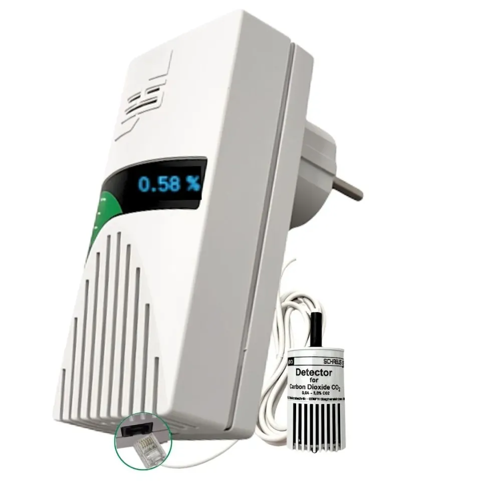 Schabus GX-D3 CO2-melder met externe sensor