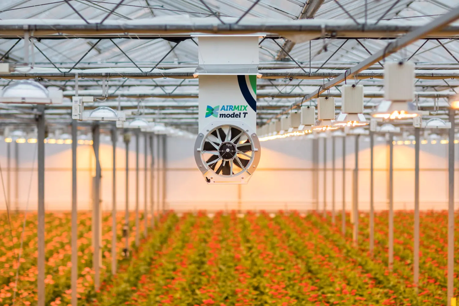 Optimyze Airmix model T kasventilator voor ventilatie