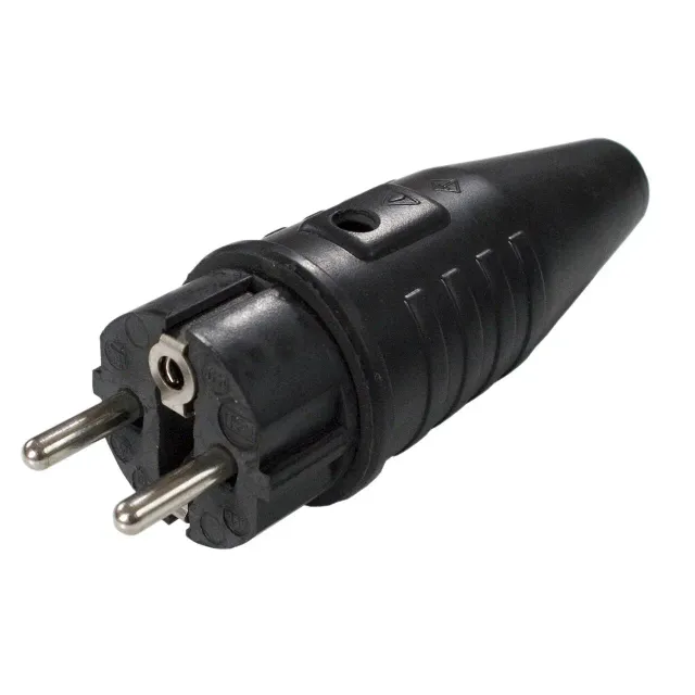 Schabus SchuKo-stekker 230 V ABL Sursum Expert rubber