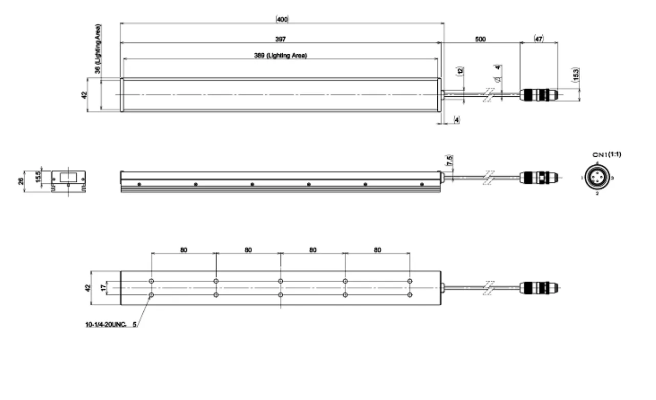 IoLite-vision CV-BA-389X36B-DF barverlichting