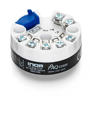 Inor IPAQ C330 temperatuurtransmitter met NFC