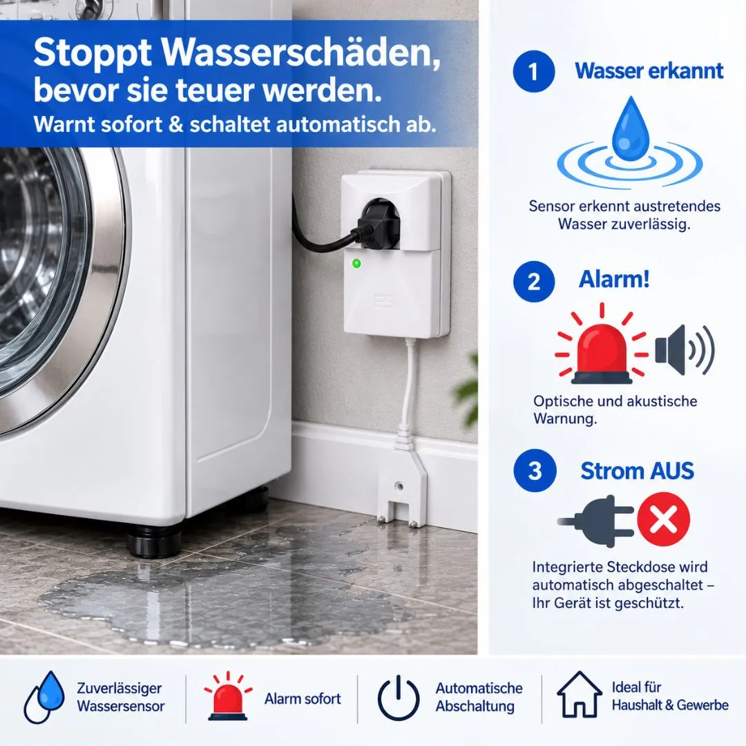 Schabus SHT 216 watermelder met apparaatstop