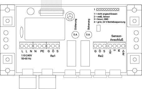 Schabus GX-A1+CO CO-melder met externe sensor
