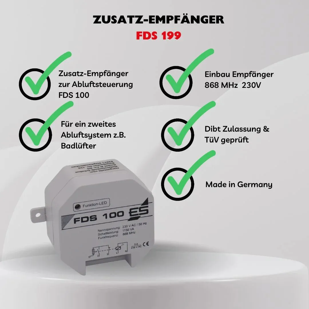 Schabus FDS 199 radio-ontvanger inbouw voor FDS 100 200