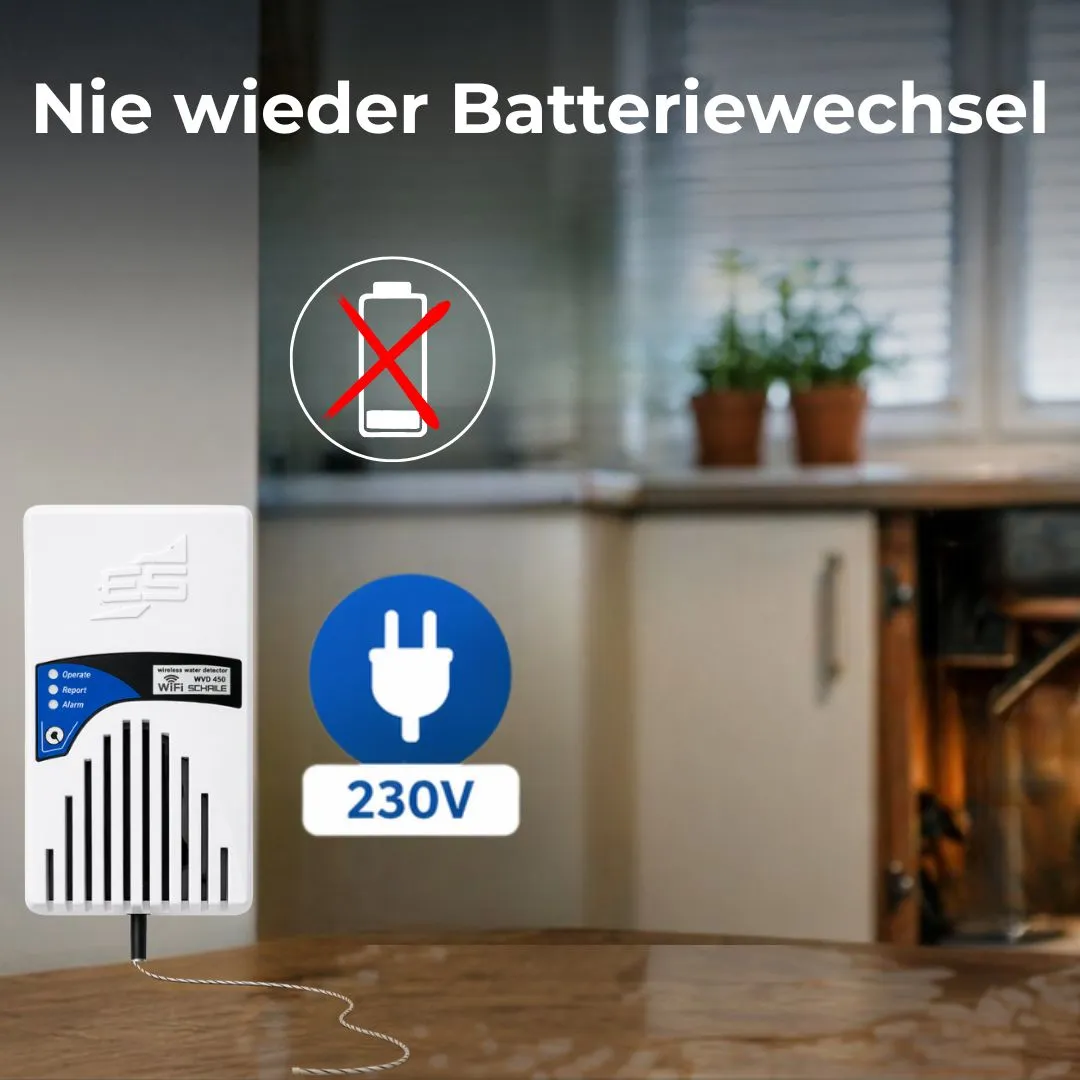 Schabus WWD 450 smart watermelder met sensorkabel WLAN