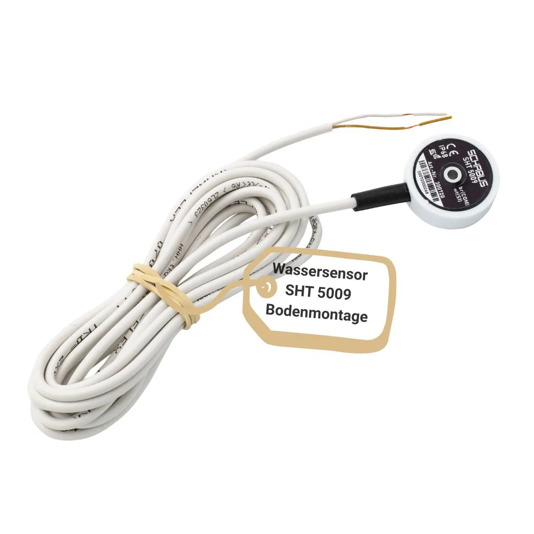 Schabus SHT 5009 watersensor zachte vloeren bodemmontage