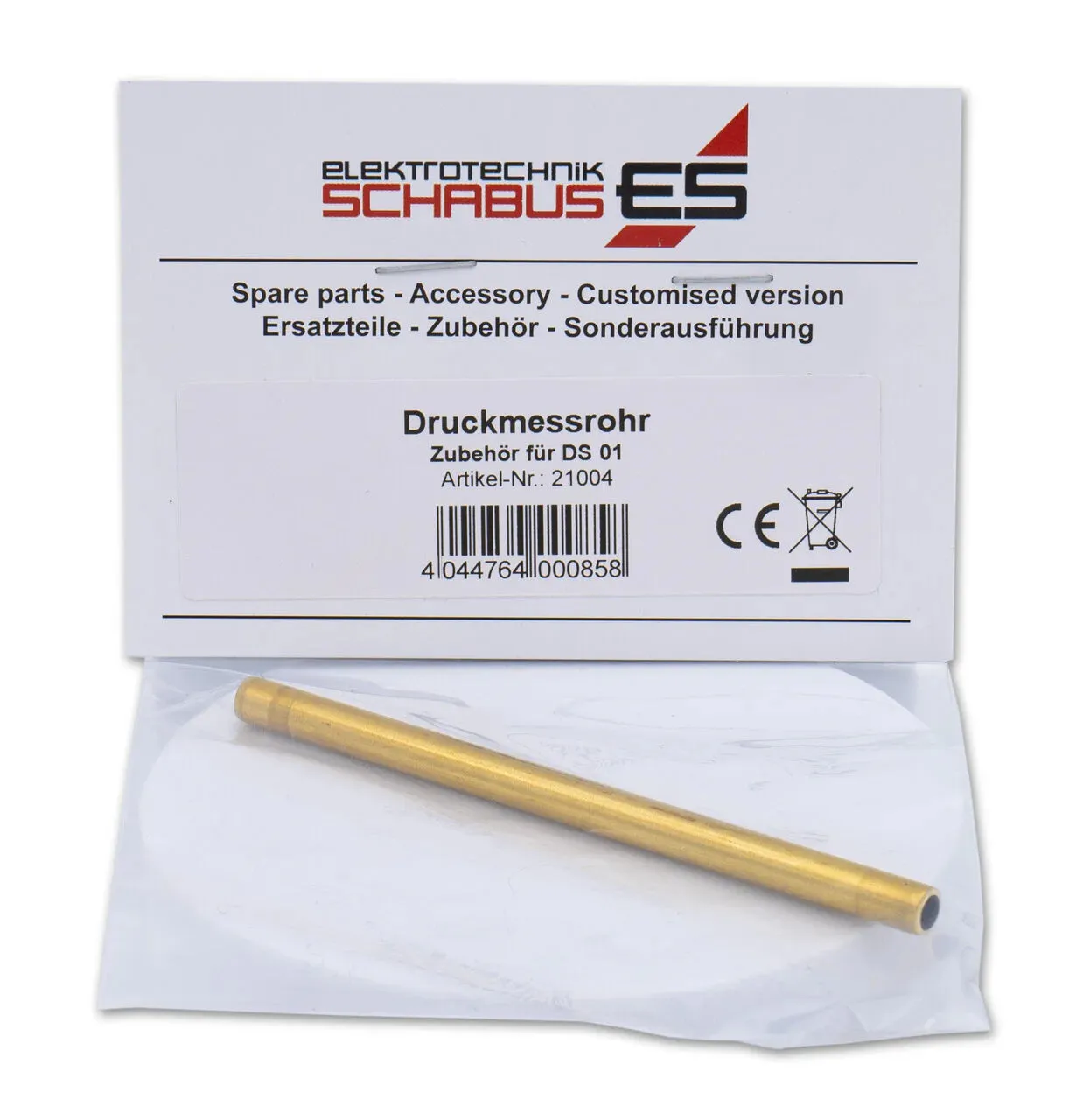 Schabus DS01 L drukmeetbuis 9 cm voor drukmeting