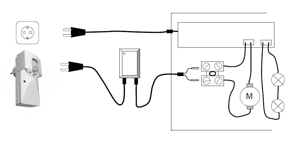 Schabus BBB 300 potentiaalvrij contactmodule voor FDS 200