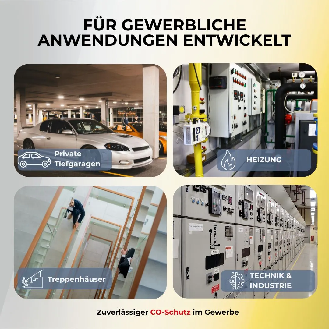 Schabus GX-C300 CO-melder voor vaste installatie