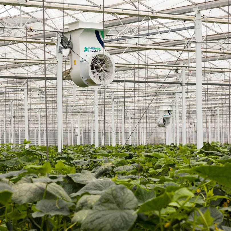 Optimyze Airmix model T kasventilator voor ventilatie