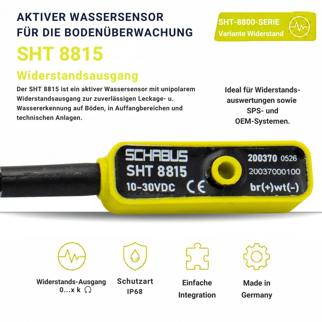 Schabus SHT 8815 actieve watersensor unipolair