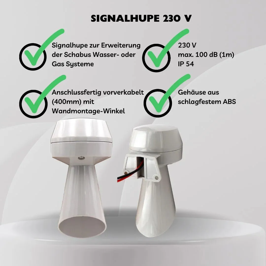 Schabus S60ADH Signaalhoorn Sirene 230V 100dB