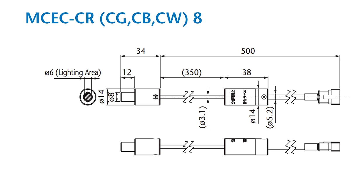 IoLite-vision MCEC-CB8 coaxiaal spotlicht