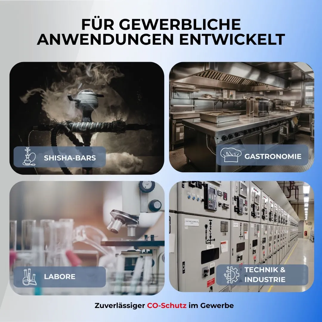 Schabus GX-C330 CO-melder 20 ppm met relais