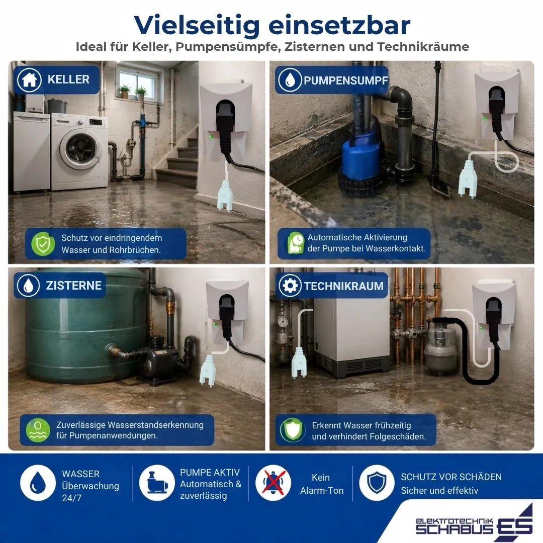 Schabus SHT 218 pompbesturing met vorksensor zonder alarm