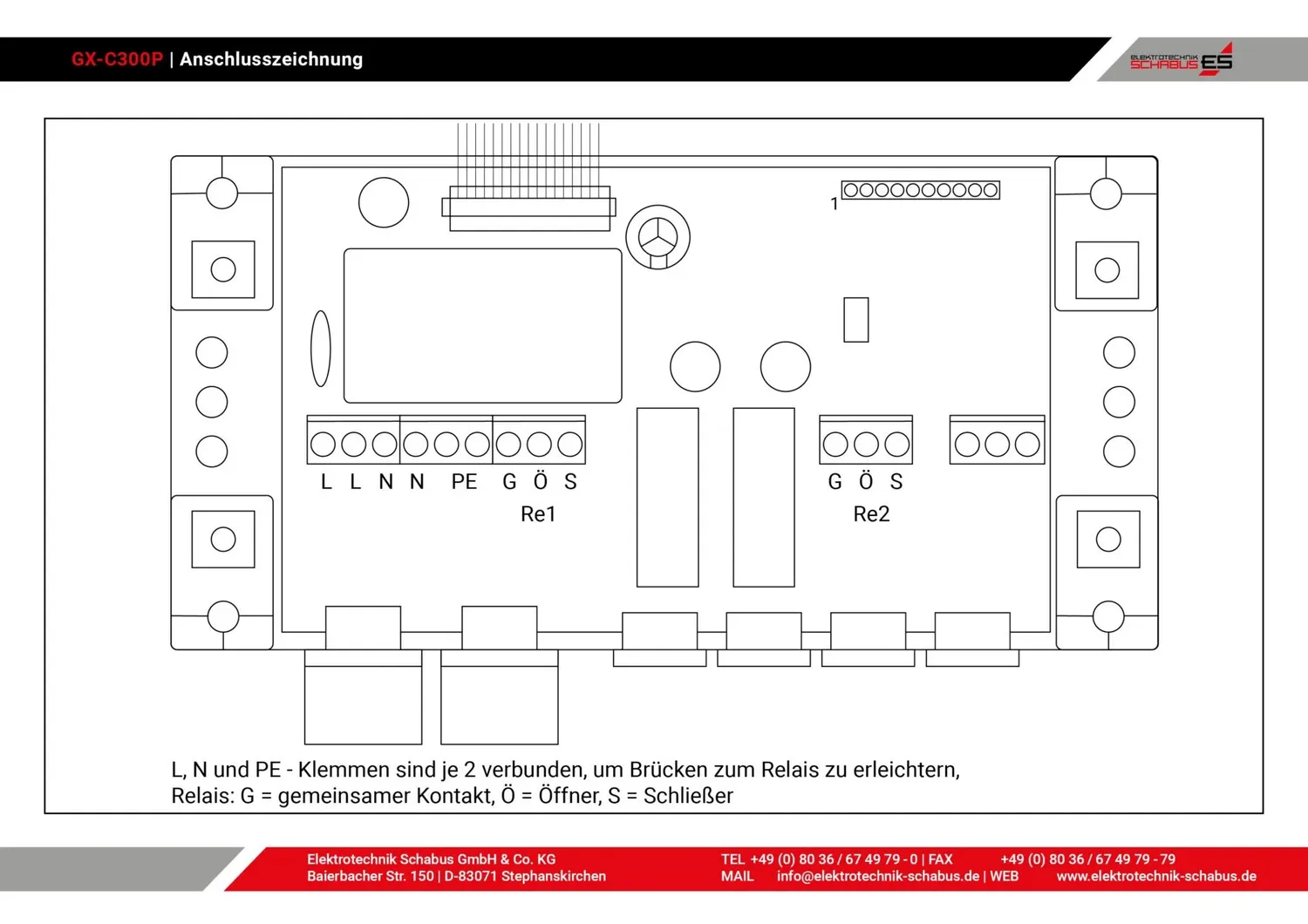 Schabus PROFI CO ALARM GX-C300P koolmonoxidemelder