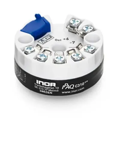 Inor IPAQ C310RTD temperatuurtransmitter Pt100 4-20 mA
