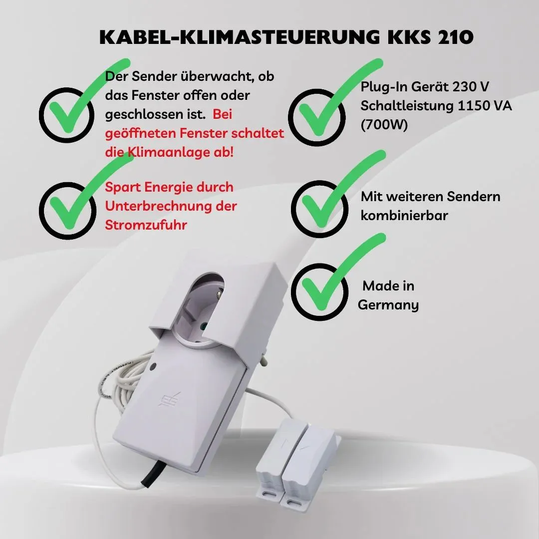 Schabus KKS 210 klimaatbesturing kabel 5A wisselrelais