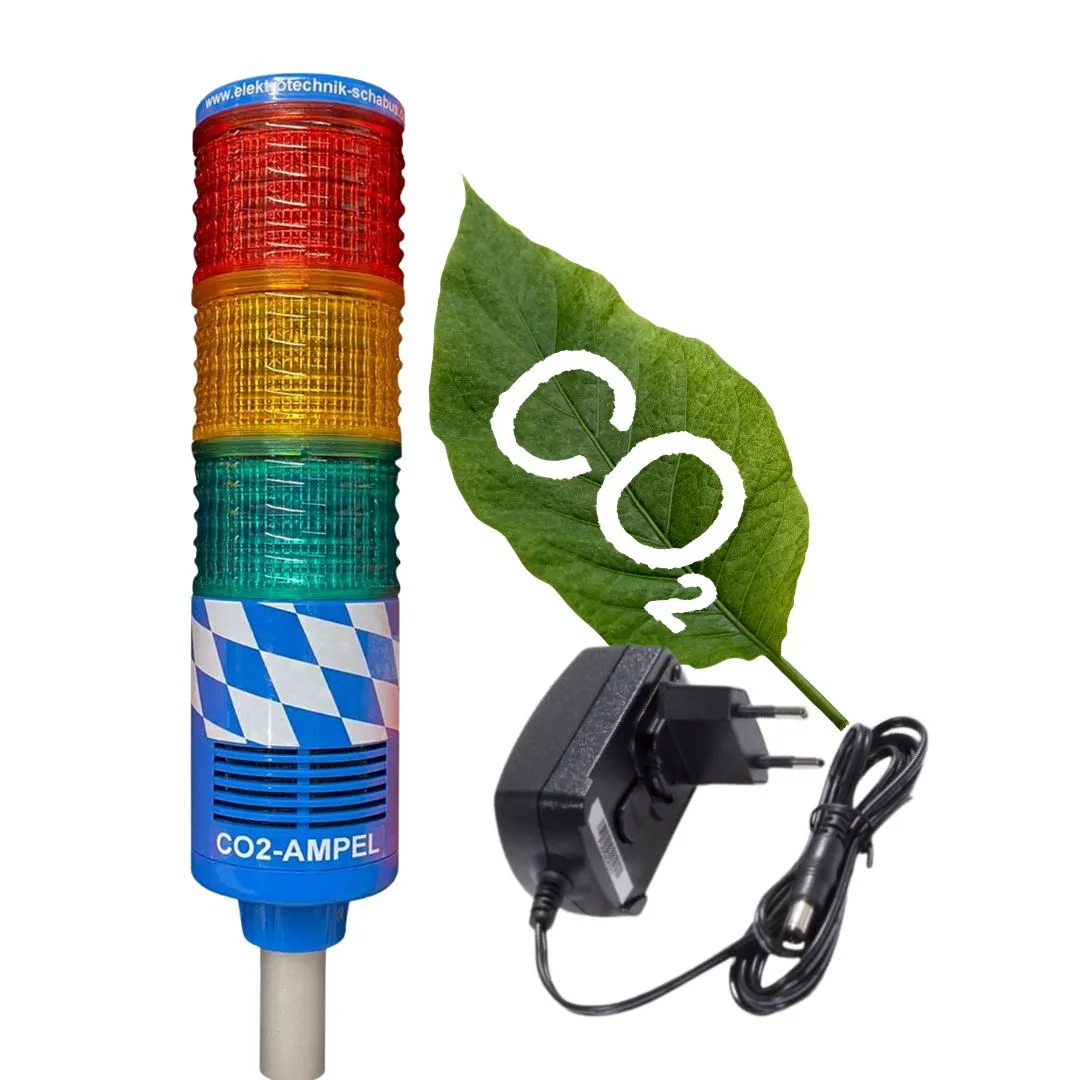 Schabus CO2-stoplicht Customized instelbare drempels