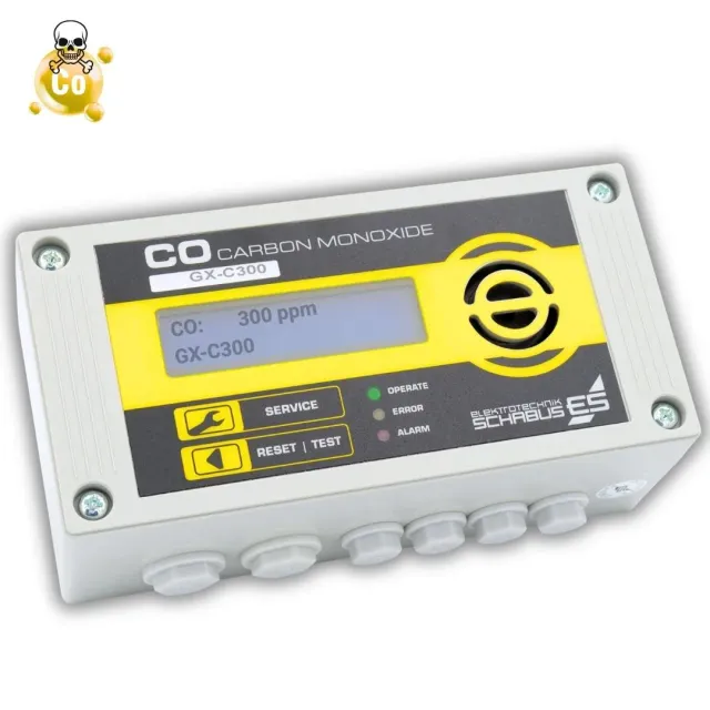 Schabus GX-C300 CO-melder voor vaste installatie