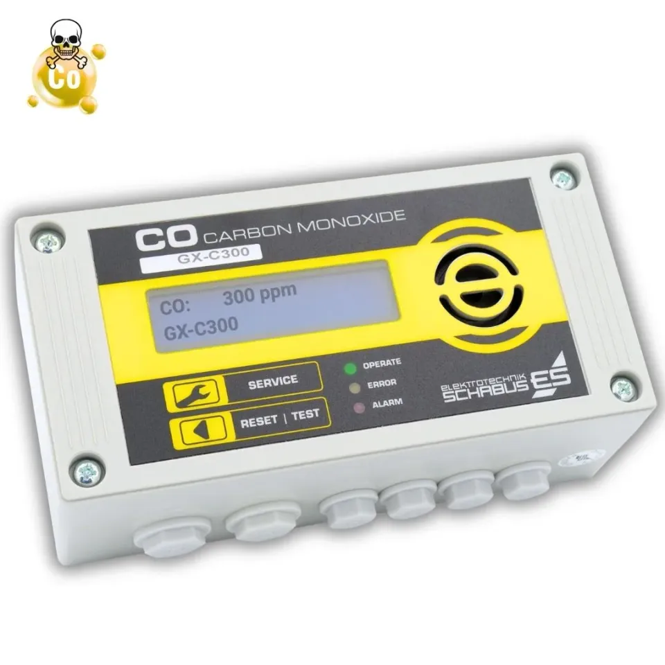 Schabus GX-C300 CO-melder voor vaste installatie