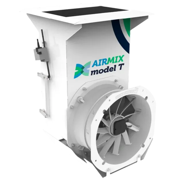 Optimyze Airmix model T kasventilator voor ventilatie
