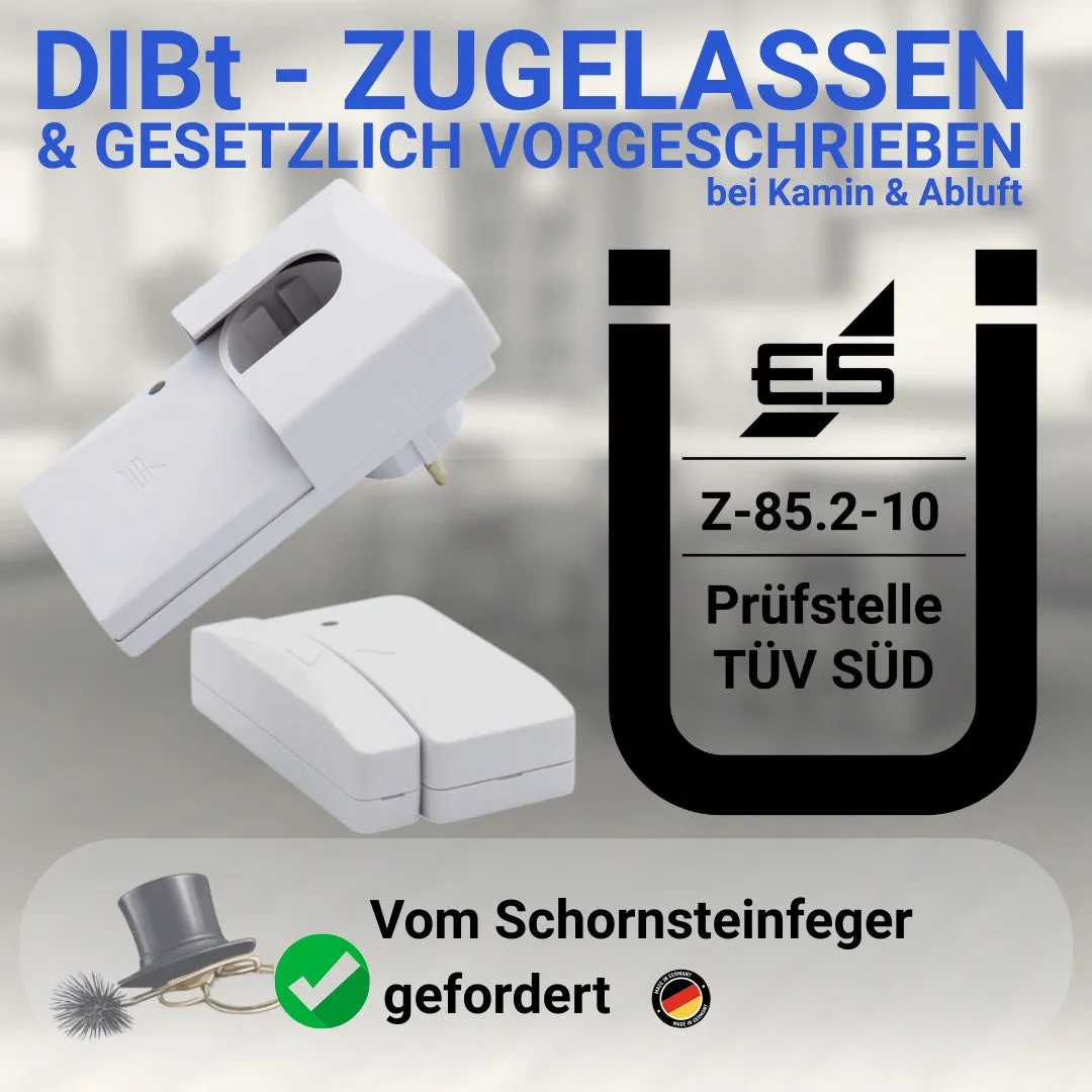 Schabus FDS 200 afzuigbesturing draadloos met raamcontact