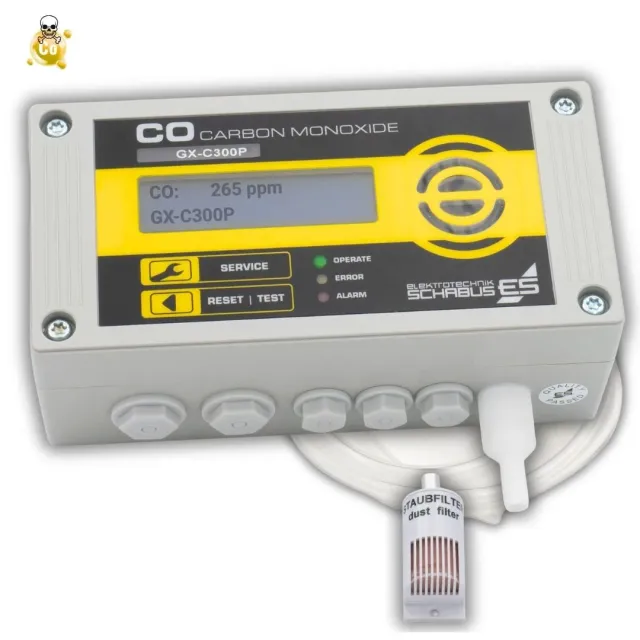 Schabus PROFI CO ALARM GX-C300P koolmonoxidemelder