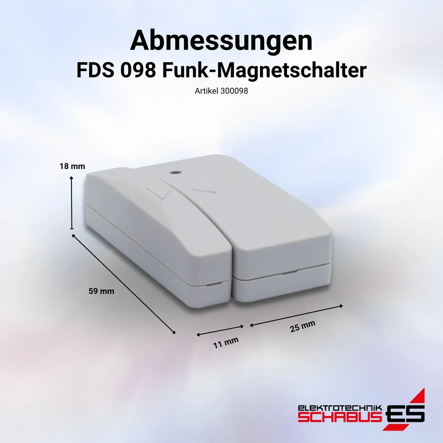 Schabus FDS 098 draadloze magneetschakelaar