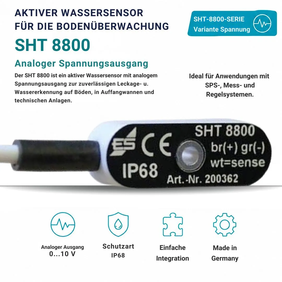 Schabus SHT 8800 actieve watersensor analoge spanning