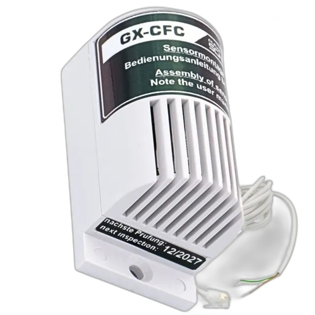 Schabus GX-CFC gassensor koudemiddel R32 extern RJ
