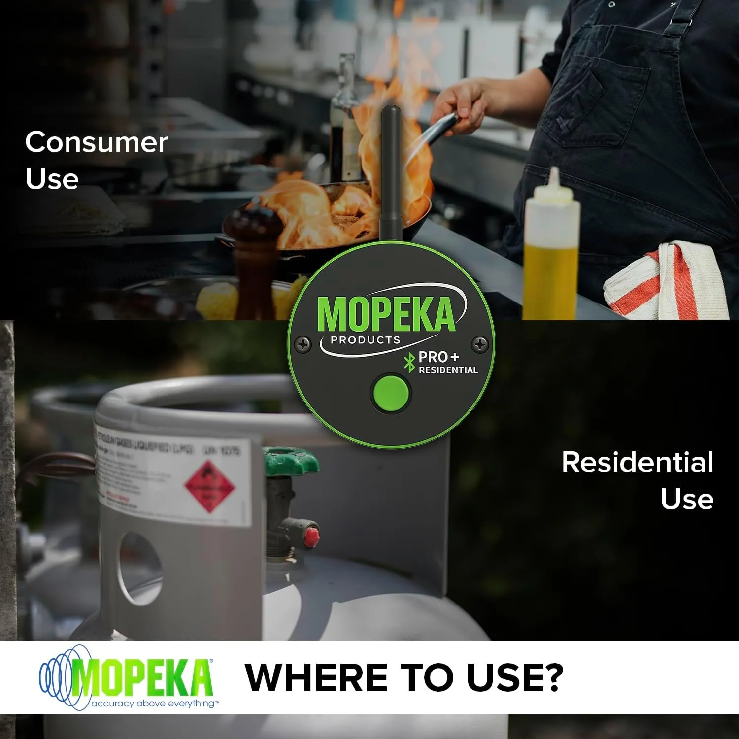 Mopeka Pro Plus M1015002 tanksensor residentieel