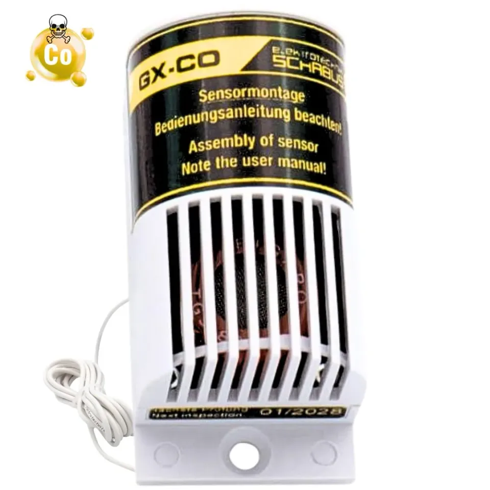 Schabus GX-CO koolmonoxidesensor voor gaswaarschuwing