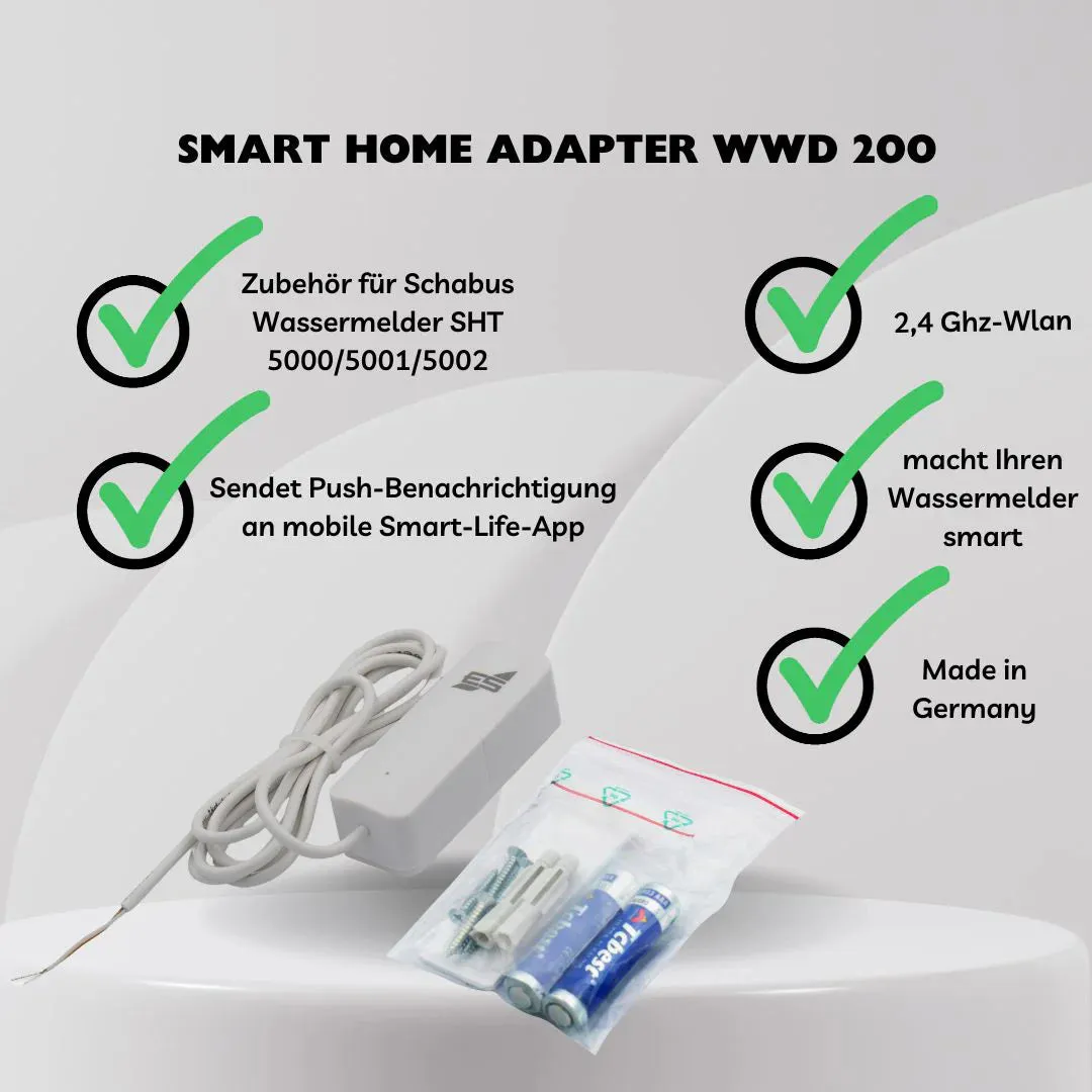 Schabus WWD 200 Smart-Home-adapter voor watermelder