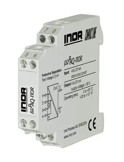 Inor IsoPAQ-110R scheidingsversterker 4-20 mA actief