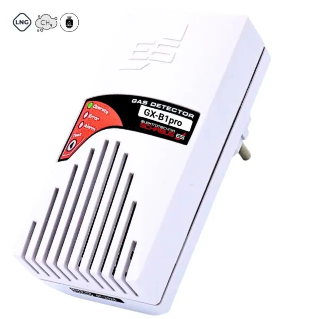 Schabus GX-B1pro gasmelder stopcontact aardgas LPG 230V