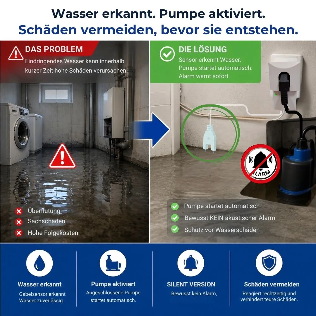 Schabus SHT 218 pompbesturing met vorksensor zonder alarm