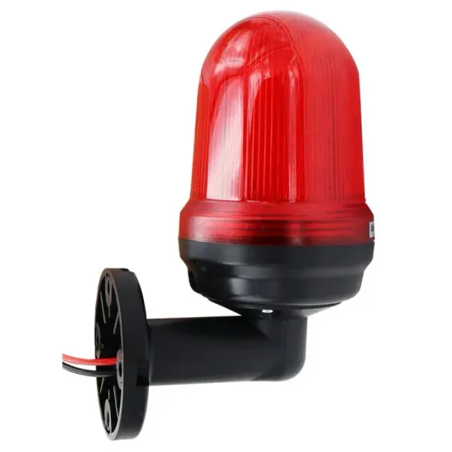 Schabus LED-knipperlicht 230V met muurbeugel IP65